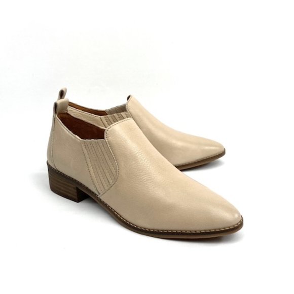 New Lucky Brand Lenci Moonlight Leather Ankle Bootie Size 8 - Picture 3 of 12